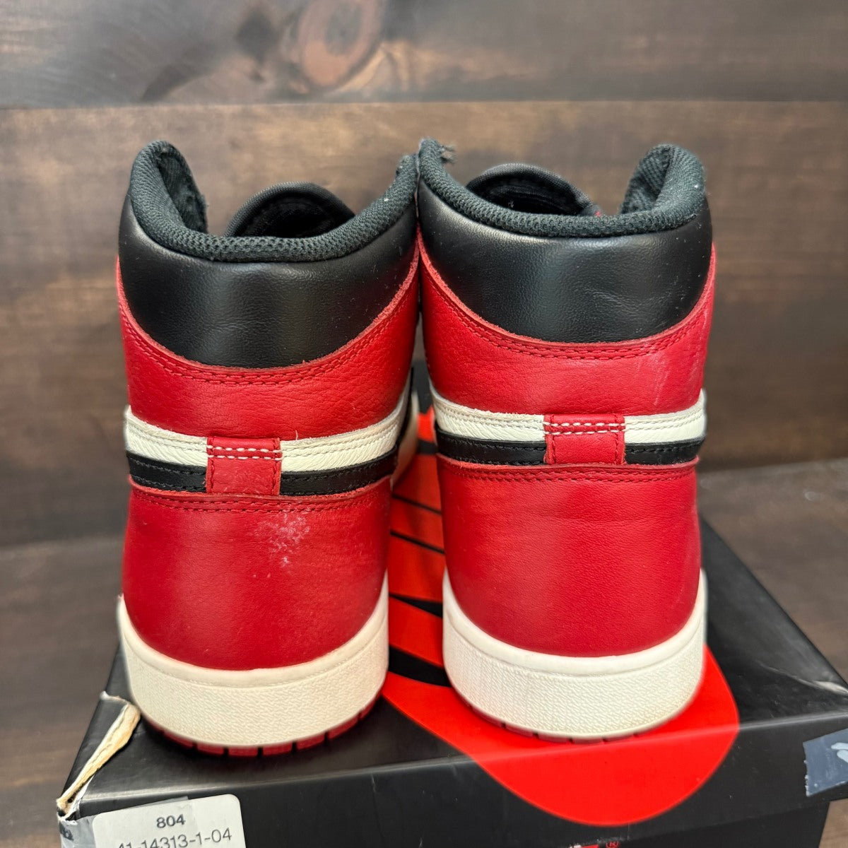 Jordan 1 Retro High Bred Toe - Image 3