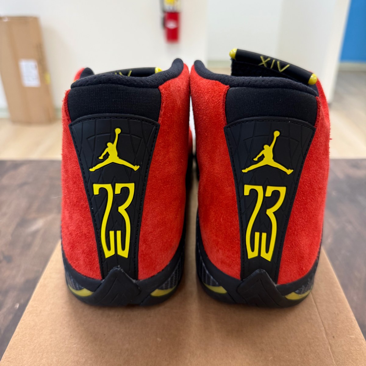 Jordan 14 Retro Ferrari (2025) Size 12 (Pre-Owned) - Image 4