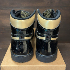 Jordan 1 Retro High Black Metallic Gold (2020) Size 13 (Pre-Owned) - Image 5