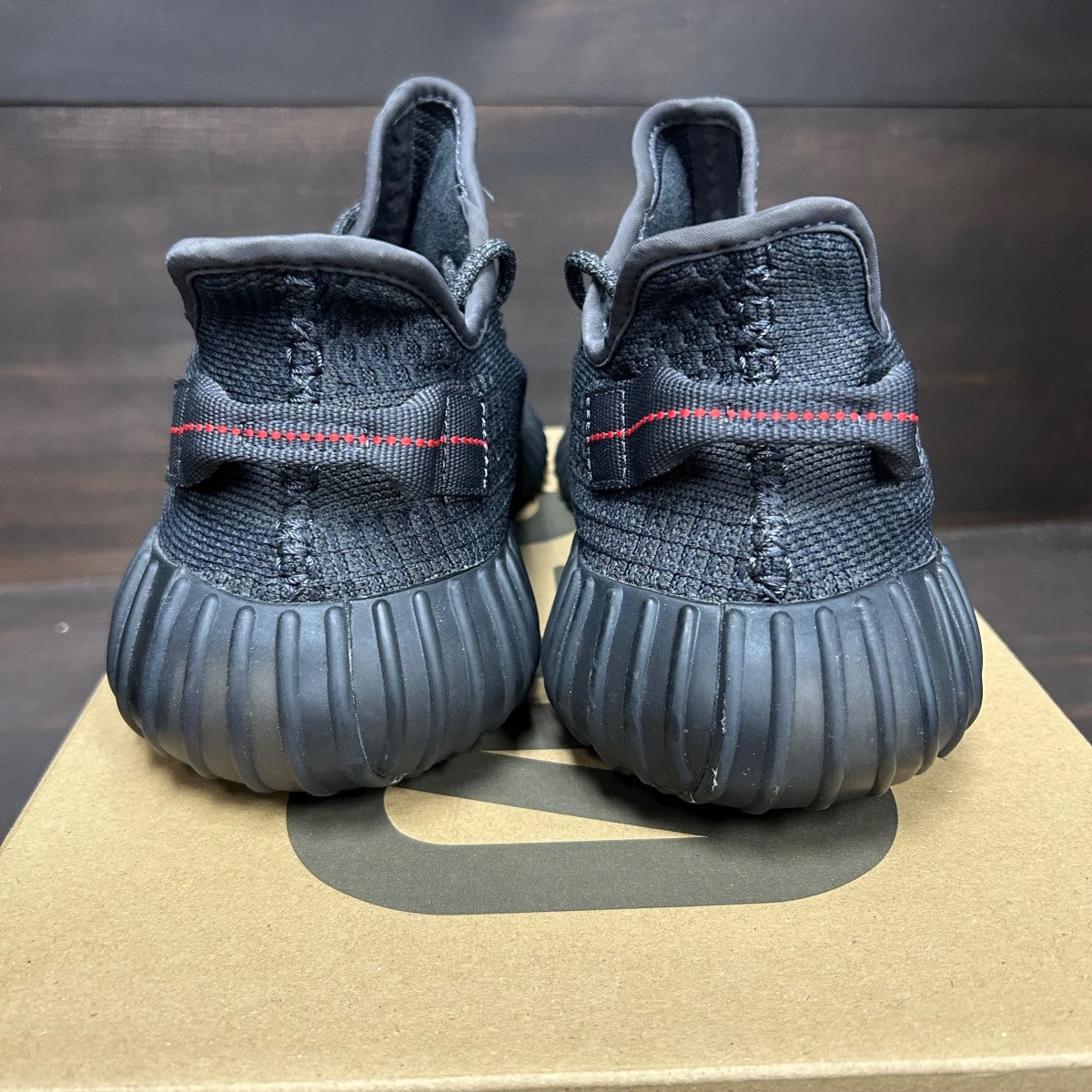 adidas Yeezy Boost 350 V2 Black (Non-Reflective) Size 10.5 (Pre-Owned) - Image 5