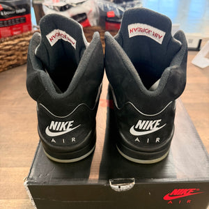 Jordan 5 Retro OG Black Metallic Reimagined Size 9 (Pre-Owned) - Image 4