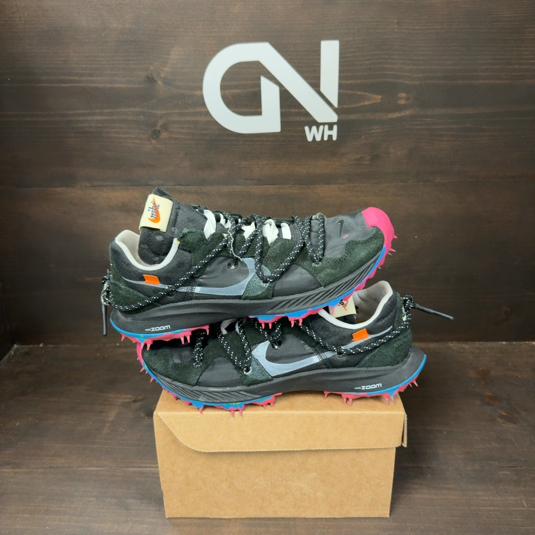 Nike Zoom Terra Kiger 5 Off-White Black (Women's) Size 8.5W (Pre-Owned) - Image 1