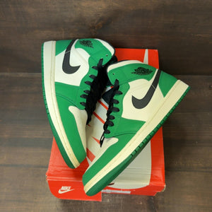 Jordan 1 Mid Pine Green Size 11 (Pre-Owned) - Image 2