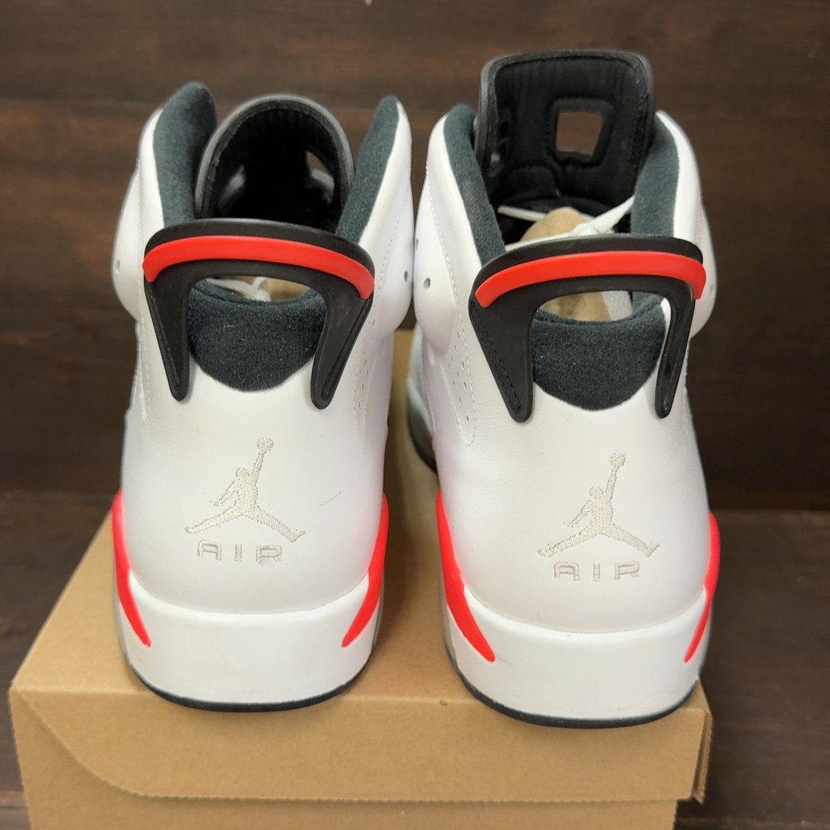Jordan 6 Retro Infrared White (2014) Size 12.5 (Pre-Owned) - aux