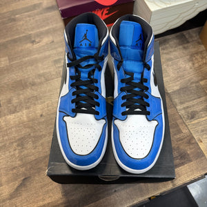 Jordan 1 Mid Signal Blue Size 13 (Pre-Owned) - Image 2