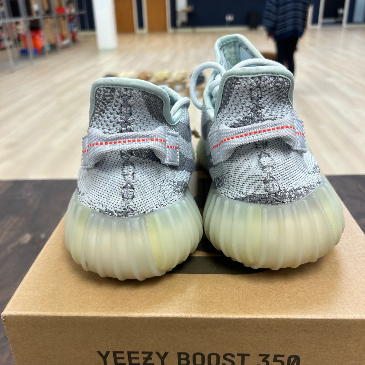 adidas Yeezy Boost 350 V2 Blue Tint - Image 4