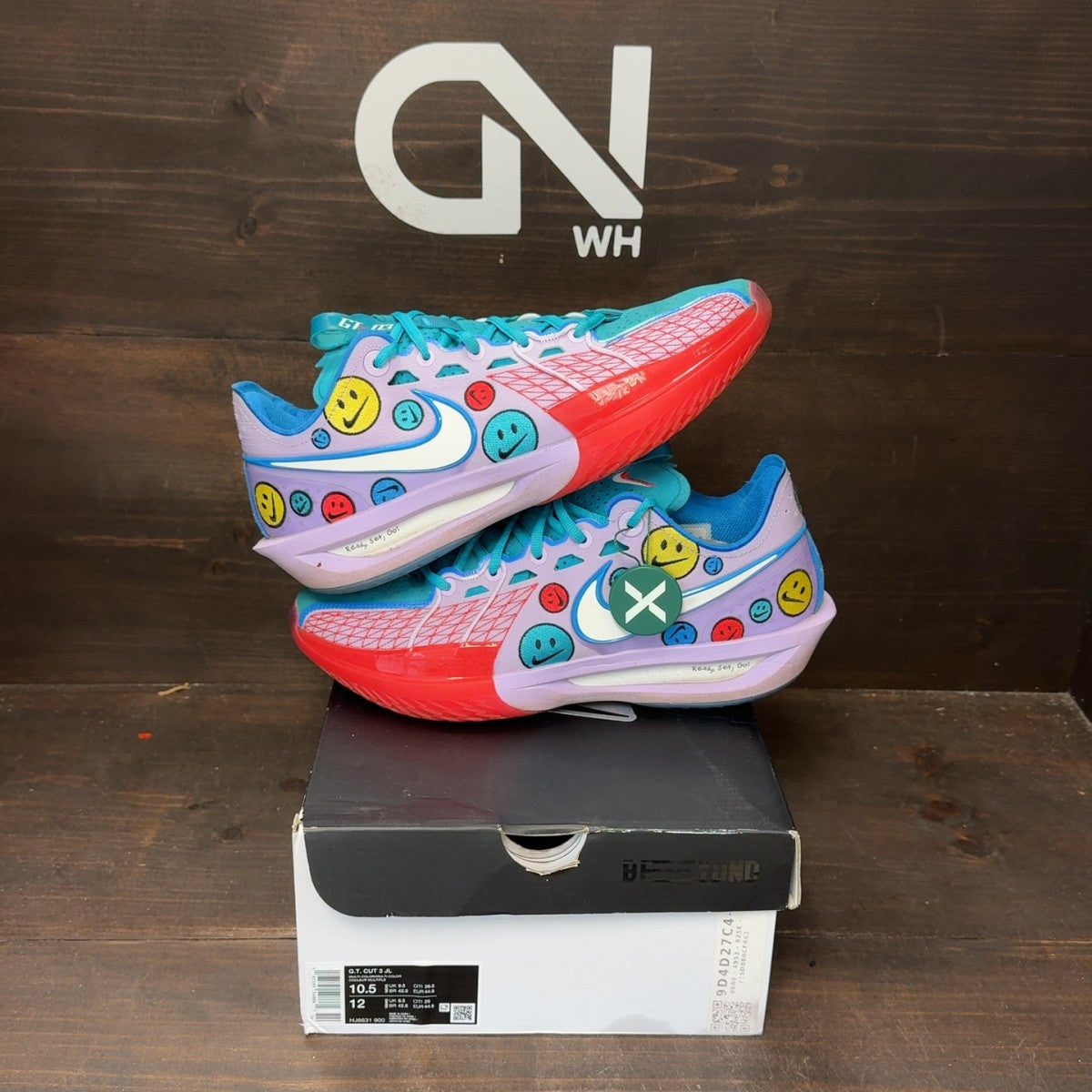 Nike Air Zoom GT Cut 3 Jewell Loyd Dusty Cactus Lilac Bloom Size 10.5 (Pre-Owned) - front
