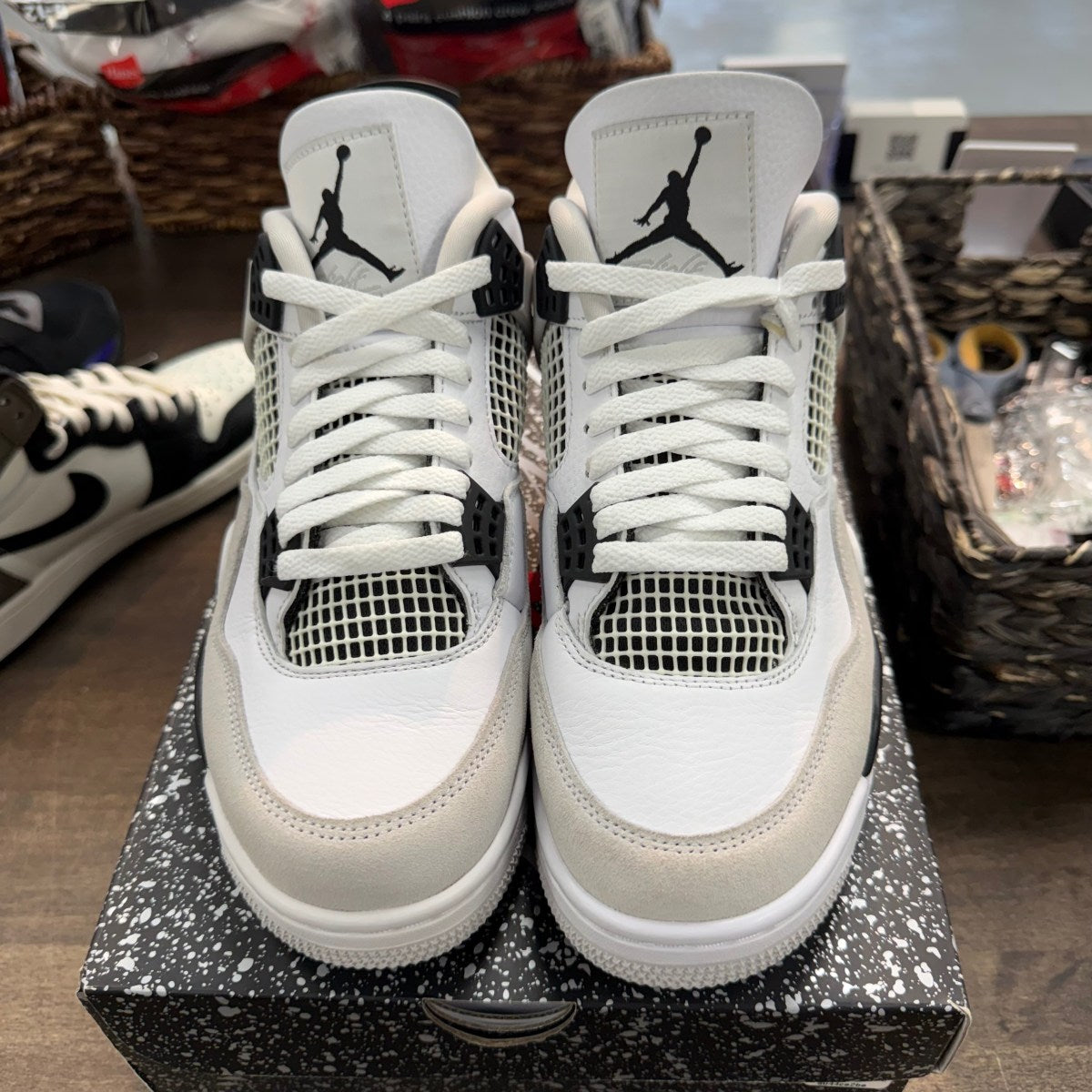 Jordan 4 Retro Military Black - Image 3