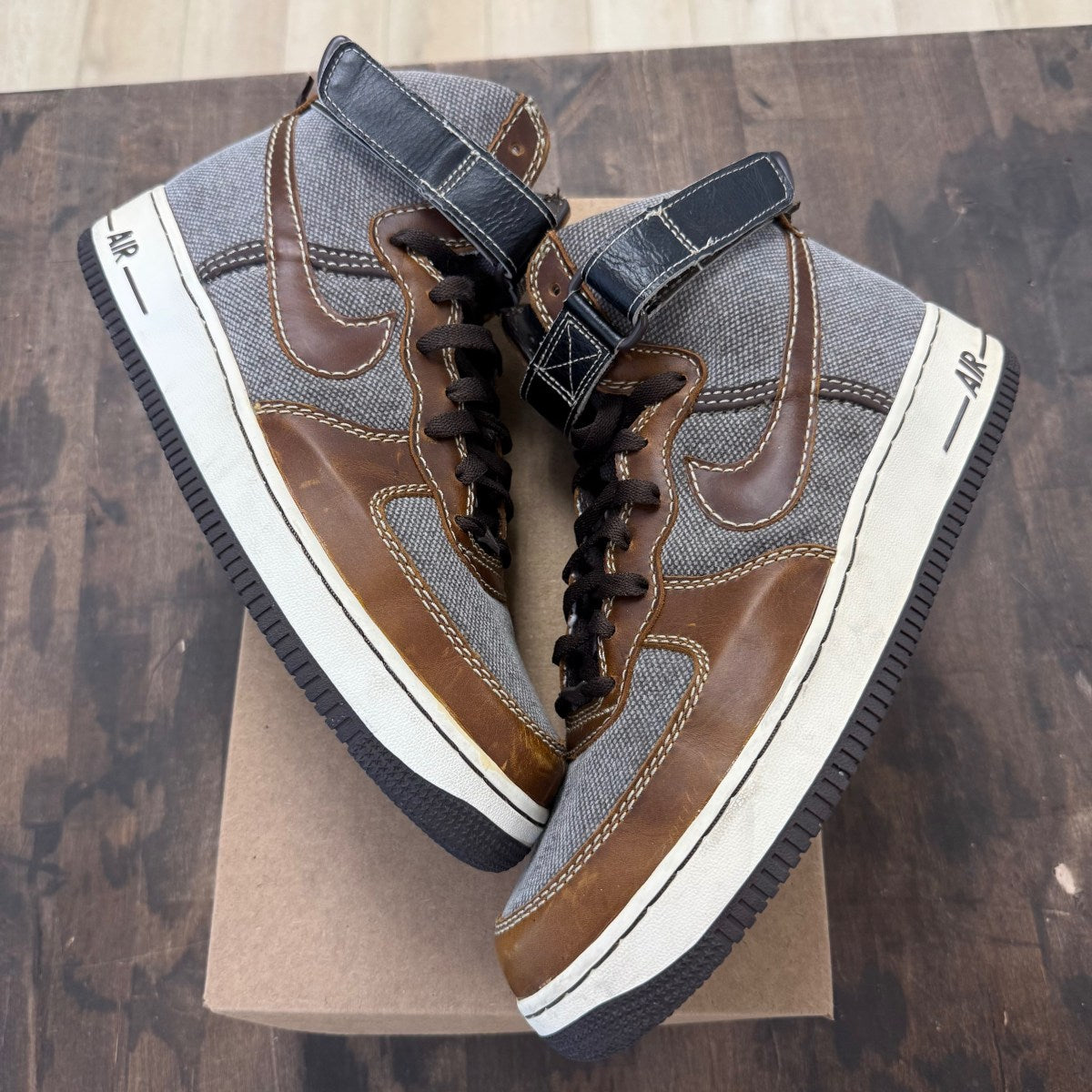 Nike Air Force 1 High Premium 'Baseball Pack' Size 11 (Pre-Owned) - Image 1