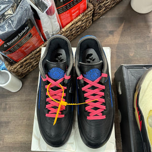 Jordan 2 Retro Low SP Off-White Black Blue - Image 2