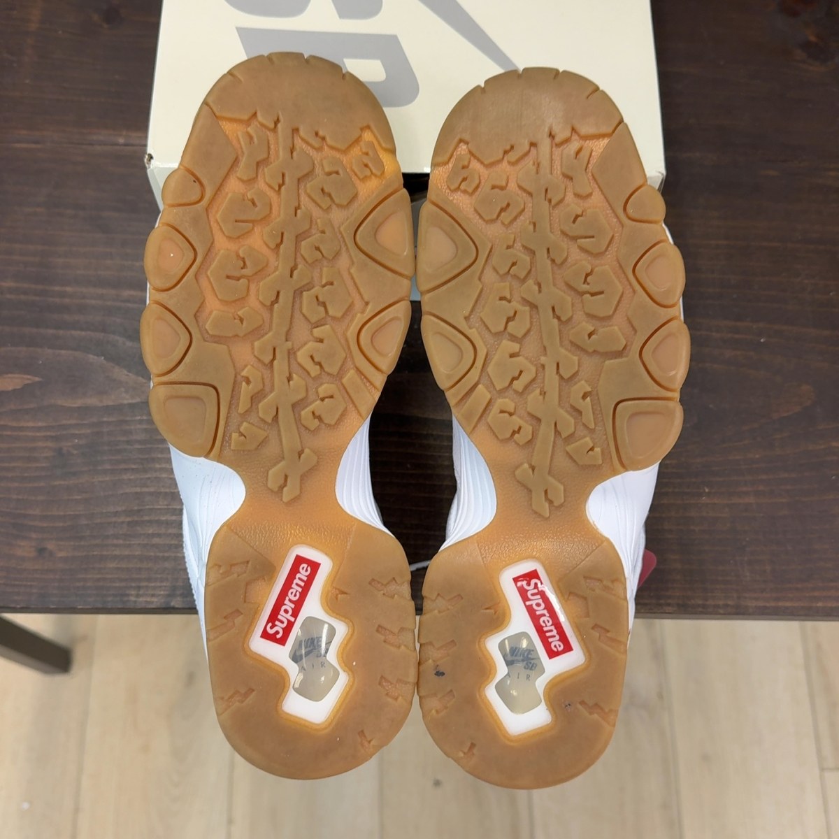 Nike SB Air Max 2 CB '94 Low Supreme White Gum - Image 9