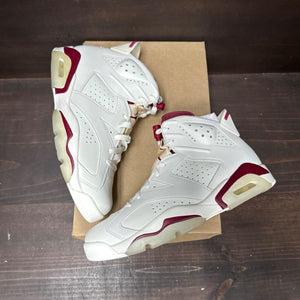Jordan 6 Retro Maroon (2015) Size 8.5 - tag