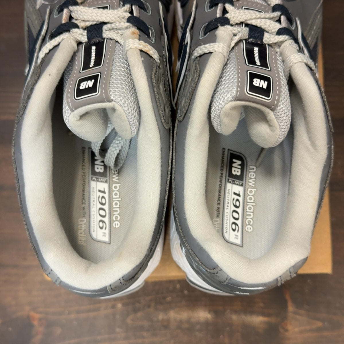 New Balance 1906R Grey Navy Size 11.5 (Pre-Owned) - Image 6