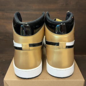 Jordan 1 Retro High NRG Patent Gold Toe Size 12 (Pre-Owned) - Image 5