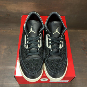 Jordan 3 Retro AWOK Vogue Black (Women's) Size 11W (Pre-Owned) - tag