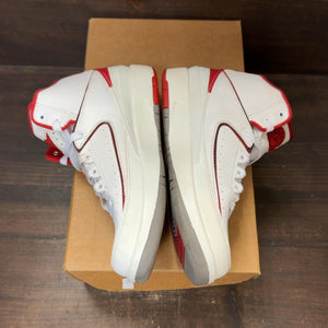 Jordan 2 Retro White Red (2014) (GS) Size 4.5Y (Pre-Owned) - Image 4