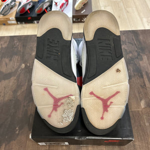 Jordan 5 Retro Fire Red Silver Tongue (2020) - Image 5