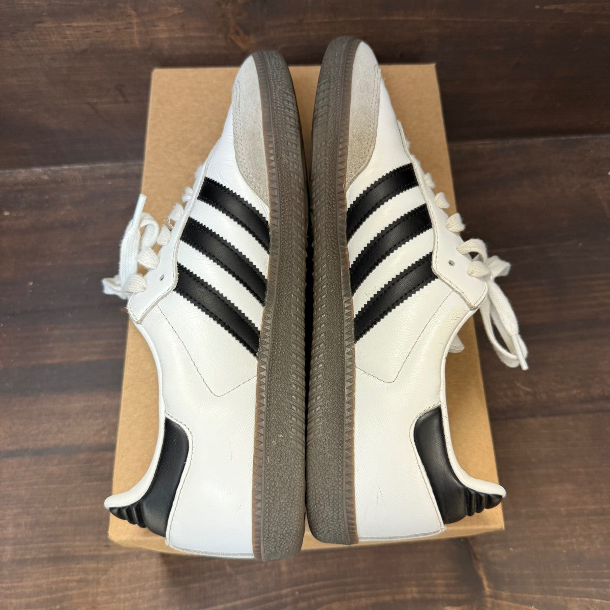 adidas Samba OG Cloud White Core Black Size 10.5 (Pre-Owned) - Image 5