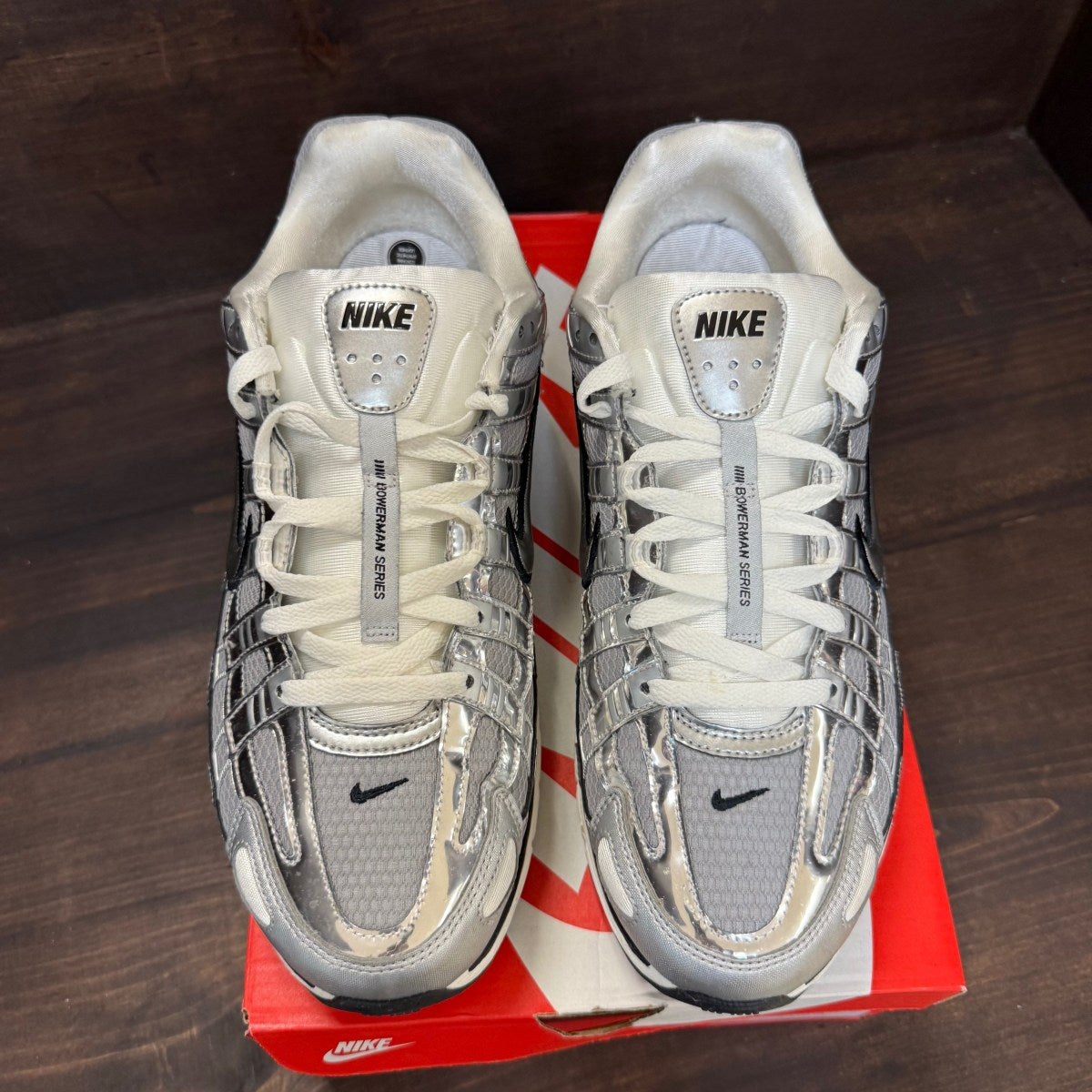 Nike P-6000 Metallic Silver - Image 2