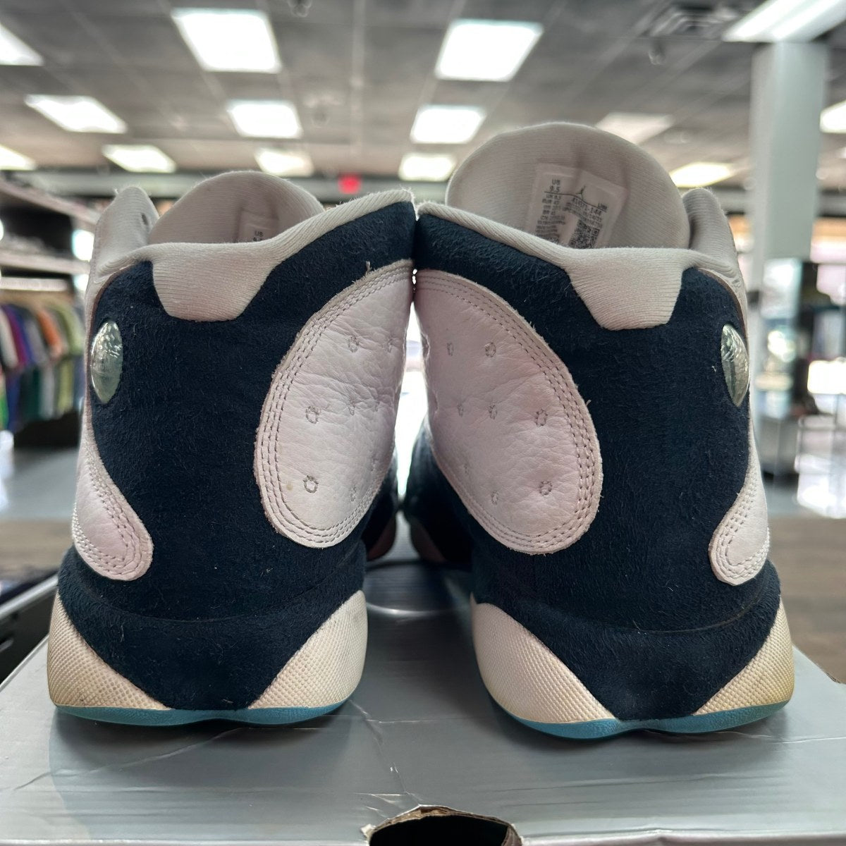 Jordan 13 Retro Obsidian Powder Blue White - Image 4