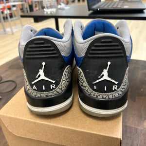 Jordan 3 Retro Varsity Royal Cement Size 12 (Pre-Owned) - Image 4