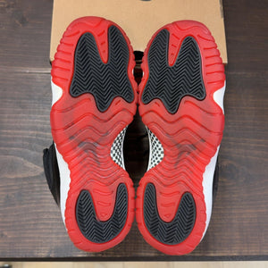 Jordan 11 Retro Playoffs Bred (2019) (GS) Size 7Y (Pre-Owned) - aux