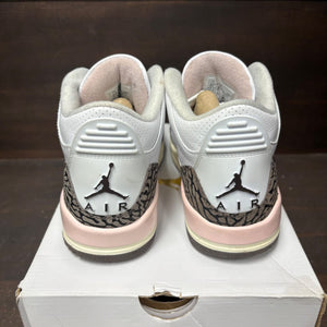 Jordan 3 Retro Neapolitan Dark Mocha (Women's) Size 6.5W (Pre-Owned) - sole