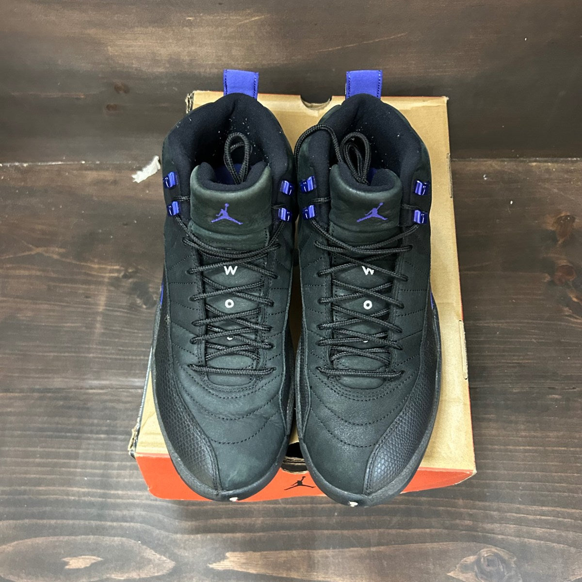 Jordan 12 Retro Black Dark Concord - Image 3
