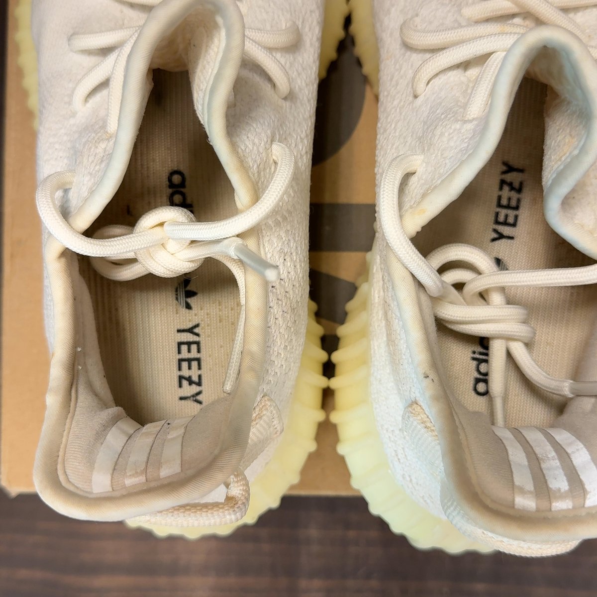 adidas Yeezy Boost 350 V2 Cream Size 5.5 (Pre-Owned) - aux