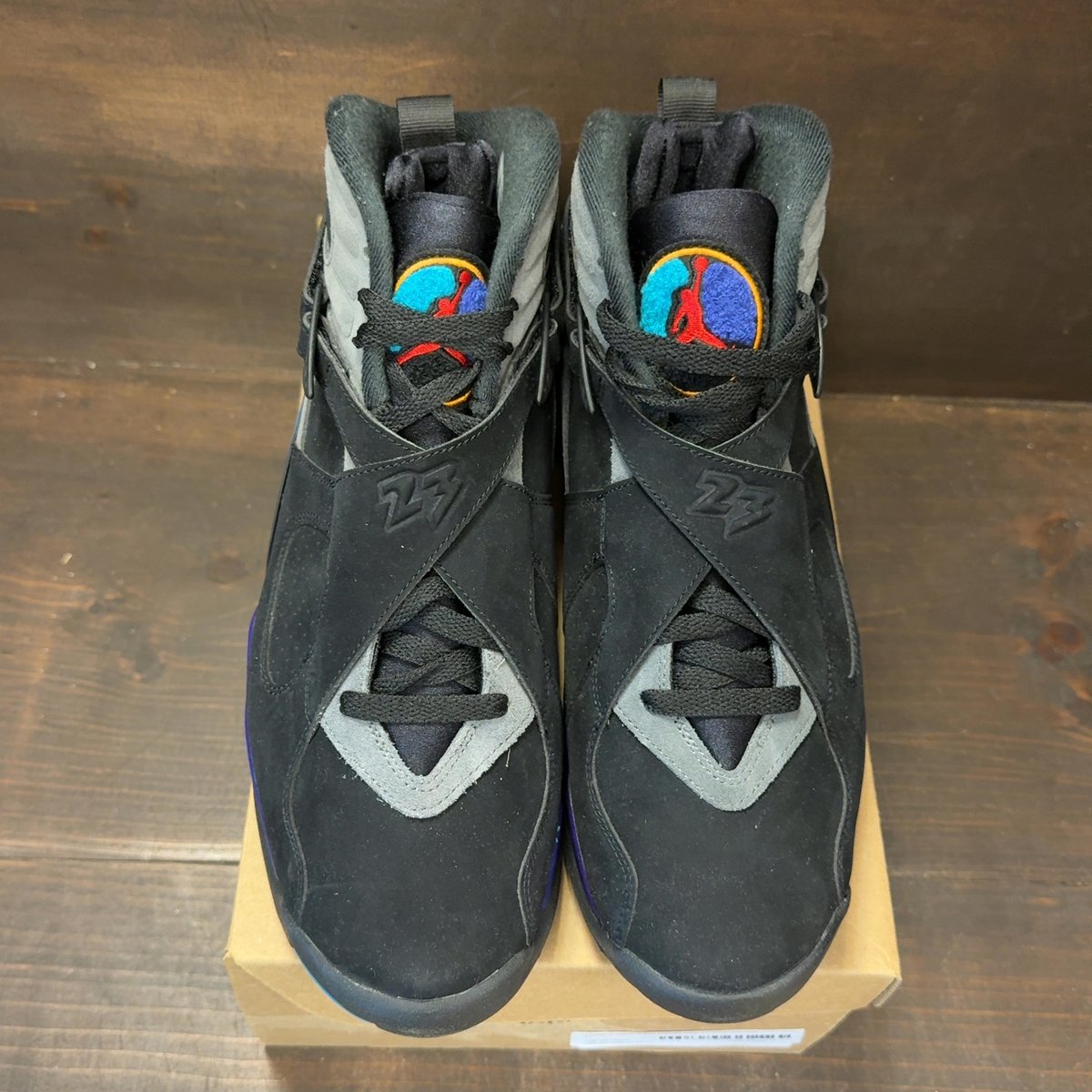 Jordan 8 Retro Aqua (2025) Size 11 (Pre-Owned) - tag