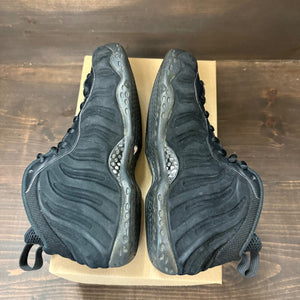 Nike Air Foamposite One Black Suede Size 9 (Pre-Owned) - Image 6