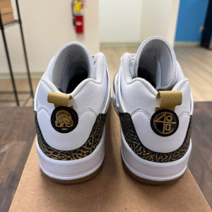 Jordan Spizike Low White Metallic Gold Size 13 (Pre-Owned) - Image 3