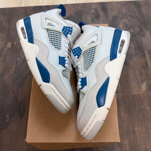 Jordan 4 Retro Military Blue (2024) Size 9 (Pre-Owned) - Image 1