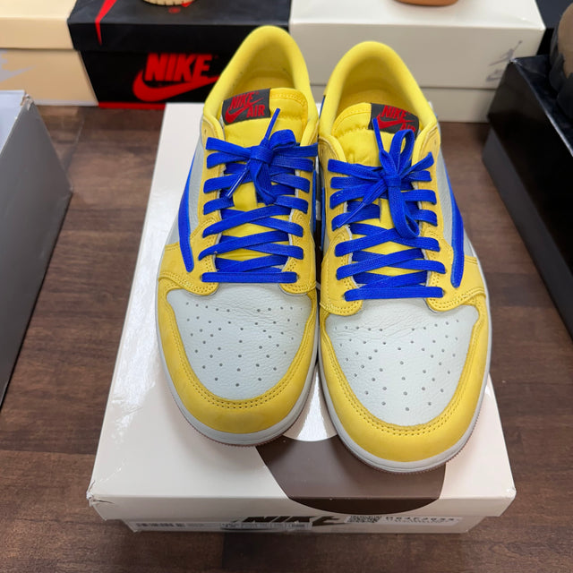 (W) Travis Scott Canary Jordan 1 Low (USED)