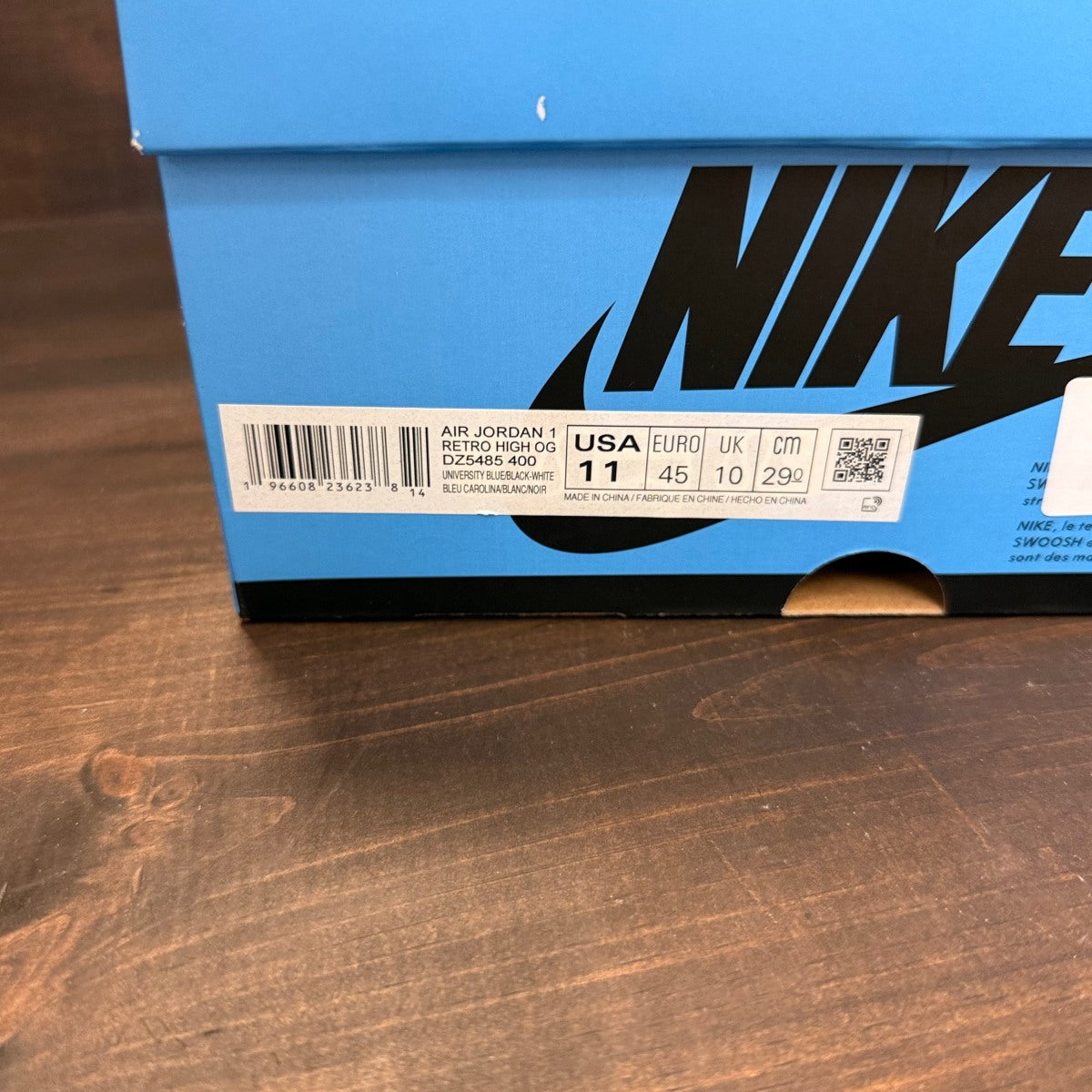 Jordan 1 Retro High OG UNC Toe - Image 6