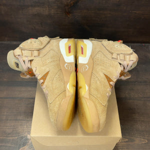 Jordan 6 Retro Travis Scott British Khaki Size 10 (Pre-Owned) - Image 4