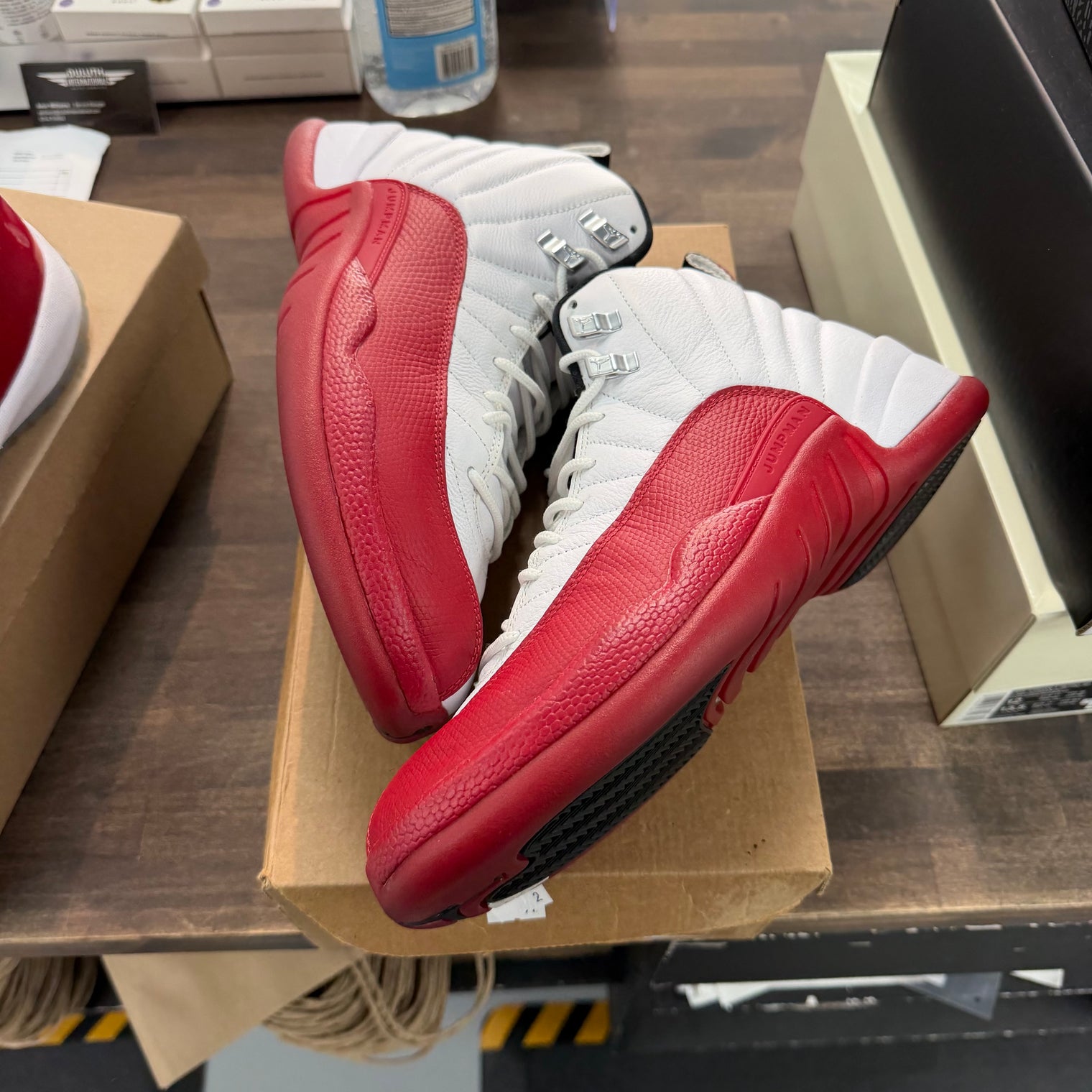 Cherry Jordan 12 Retro (Used, No Box)