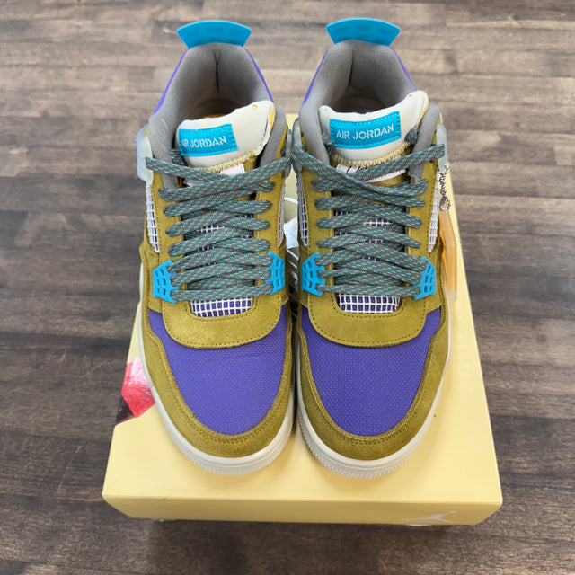 Desert Moss Union Jordan 4 (Lightly Worn)