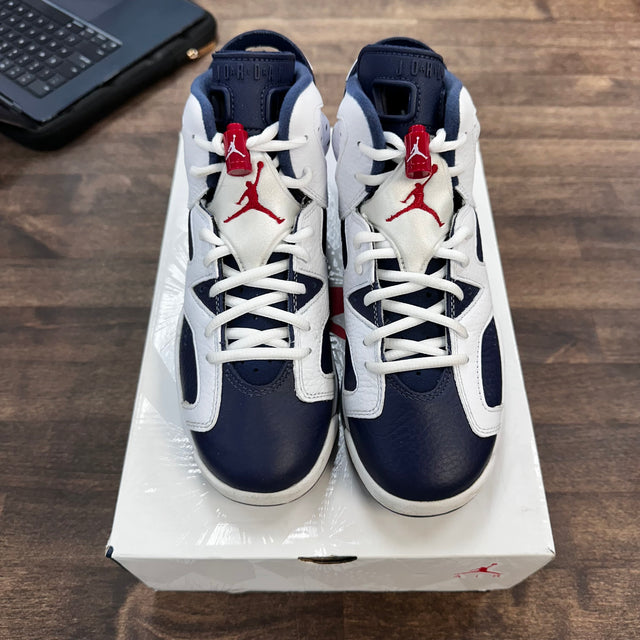 (GS) Olympic Jordan 6 Retro (USED)