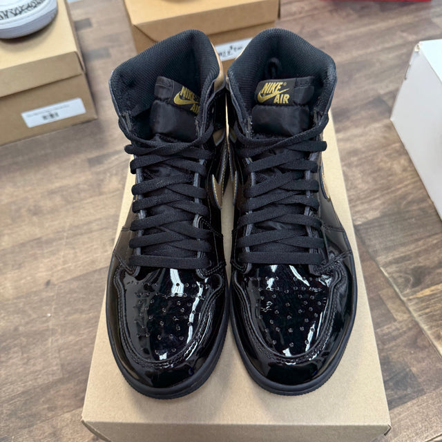 Black Metallic Gold Jordan 1 High (2020) (USED, No Box)