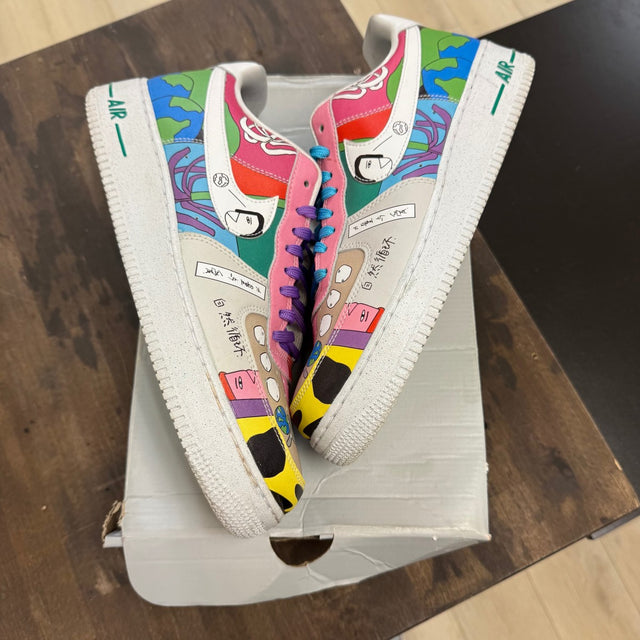 Nike Air Force 1 Flyleather Ruohan Wang Size 11 (Pre-Owned) - Image 1