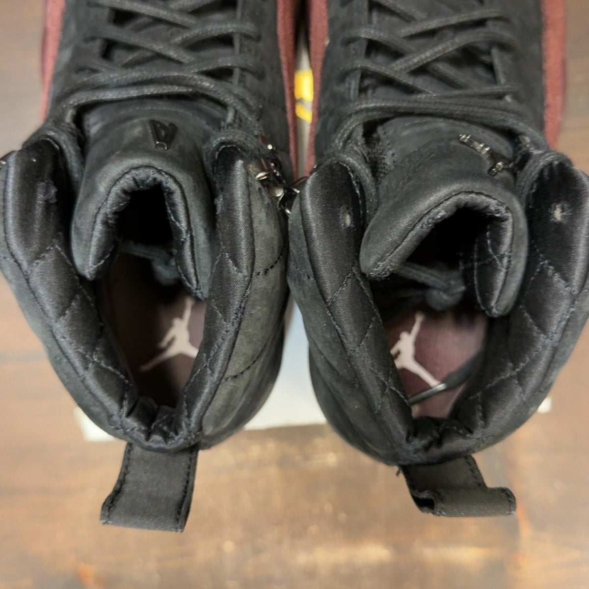 Jordan 12 Retro SP A Ma Maniére Black (Women's) Size 8W (Pre-Owned) - Image 6