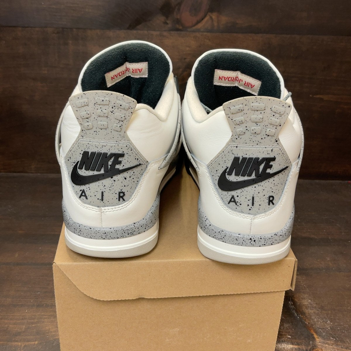 Jordan 4 Retro White Cement (2025) Size 14 (Pre-Owned) - Image 5