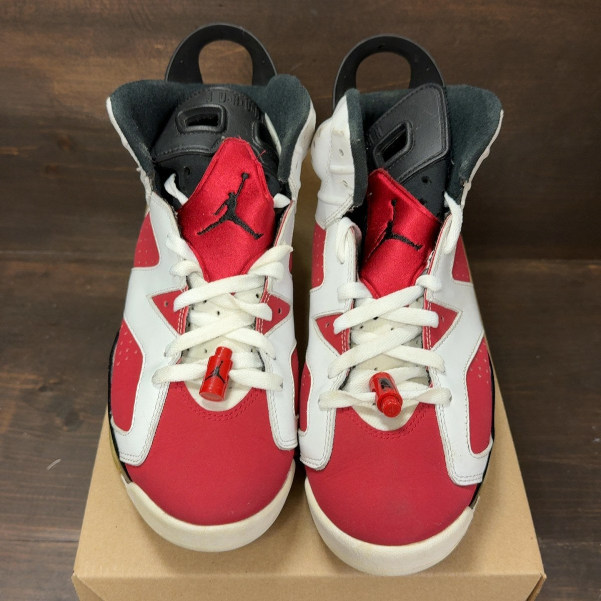 Jordan 6 Retro Carmine (2021) Size 8 (Pre-Owned) - Image 3