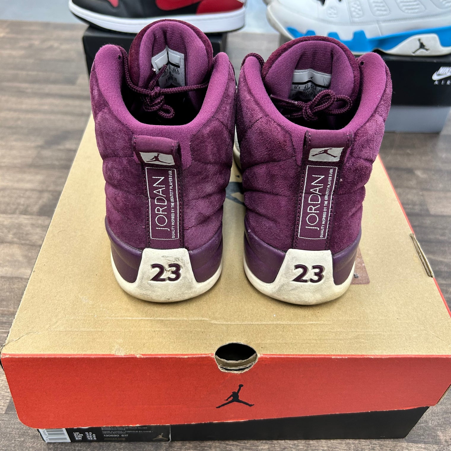 Bordeaux Jordan 12 (USED)
