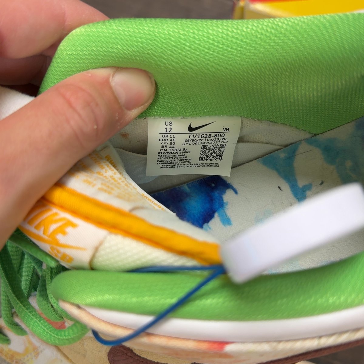 Nike SB Dunk Low Street Hawker (2021) Size 12 (Pre-Owned) - aux