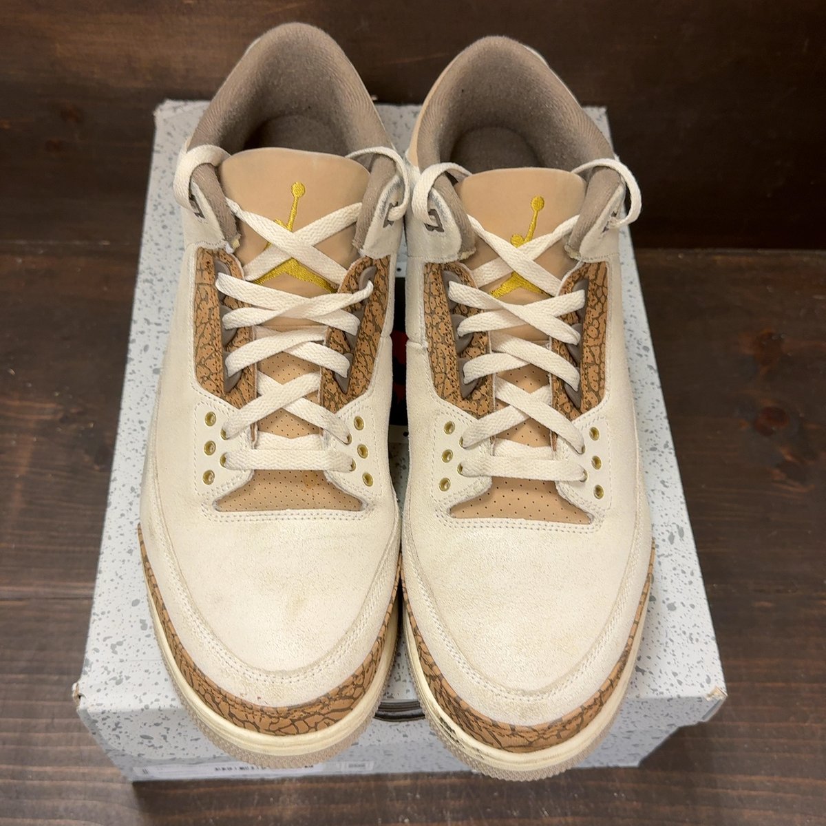Jordan 3 Retro Palomino Size 14 (Pre-Owned) - tag