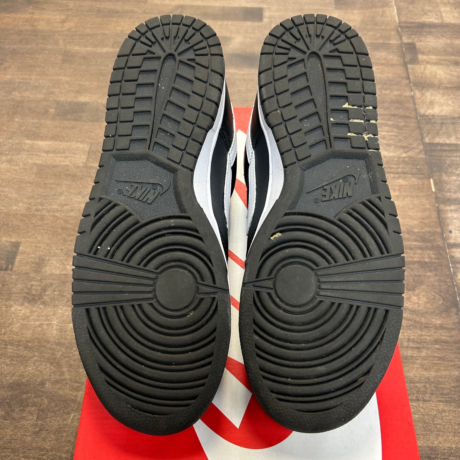 Anthracite Black White Dunk Low (Used, Replacement Box)