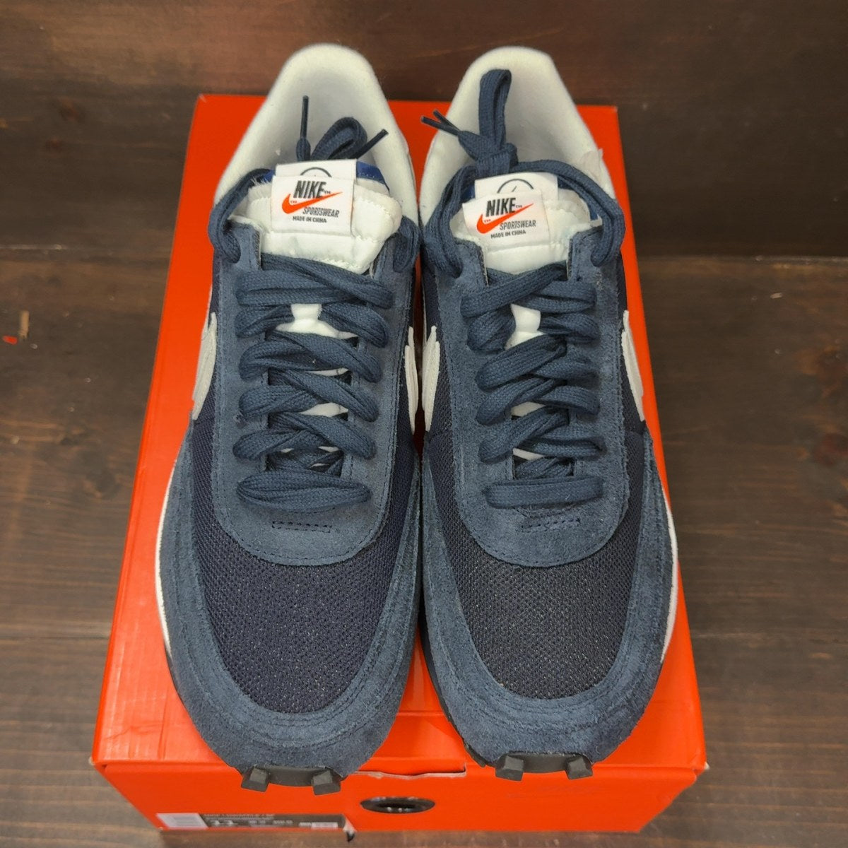 Nike LD Waffle SF sacai Fragment Blue Void - Image 3