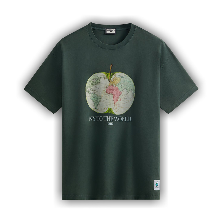 Kith New York To The World Apple Vintage Tee 'Stadium'